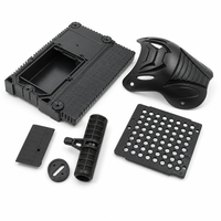Manchons de protection industriels sur mesure en ABS et PP moulés par injection pour les joints de machines et les composants mobiles