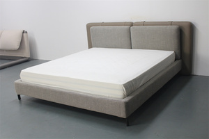 2024 China Factory New Items Modern Wooden <strong>Beds</strong> <strong>Frame</strong> Queen Double <strong>King</strong> Size - Product Image 2