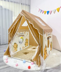 เต็นท์เด็กน้ำหนักเบาระบายอากาศได้เต็นท์เด็กทำจากโพลีเอสเตอร์ในร่มเป็นมิตรต่อสิ่งแวดล้อม - Product Image 3