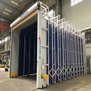 BEIJING WS <span class=keywords><strong>Cabine</strong></span> <span class=keywords><strong>de</strong></span> <span class=keywords><strong>peinture</strong></span> télescopique pour préparation et suivi <span class=keywords><strong>de</strong></span> la <span class=keywords><strong>peinture</strong></span> W001 14kW 380V avec pré-filtre et pulvérisation au plafond - Product Image 4