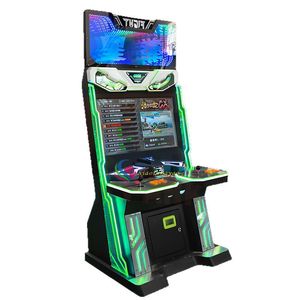 Console de <span class=keywords><strong>jeu</strong></span> d'arcade de boxe tout-en-un classique en métal de 32 pouces avec joystick pour deux joueurs, équipement nostalgique - Product Image 5