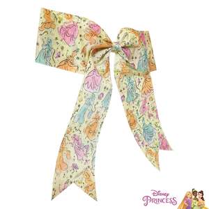 Noeuds pour cheveux des princesses Disney pour filles, un grand noeud imprimé avec des personnages préférés, sous licence originale H.E.R. Accessoires - Product Image 4