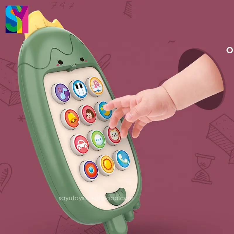 SY TOYS nuove idee di prodotto Amaz Learning smart education cell phone toys baby phone toy mobile