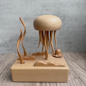 Meduse meccaniche in legno ornamento creativo decompressione artigianato in legno <span class=keywords><strong>tutti</strong></span> <span class=keywords><strong>i</strong></span> regali regalo meduse in legno massiccio - Product Image 5