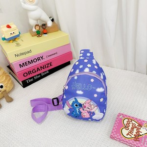 Cute Lilo & Stitched Kids Chest Bag Cartoon <b>Stitch</b> Angel Crossbody Sling Bag Girls Mini Casual Shoulder Bag <b>Gift</b> - Product Image 6