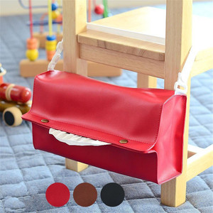Boîte à mouchoirs suspendue pour voiture, boîte à serviettes de cuisine multifonctionnelle en cuir PU, boîte à mouchoirs, couvercle à mouchoirs suspendu - Product Image 1