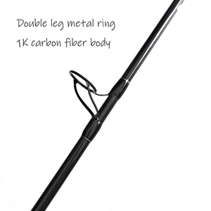 Nouvelle canne à carpe en fibre de carbone 1K professionnelle, <span class=keywords><strong>2</strong></span> sections, 12 pieds, 3,75 lb, porte-moulinet ALPS, action rapide, pêche en eau douce en rivière - Product Image 4