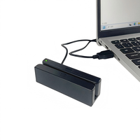 Lector de Tarjetas Magnéticas MSR90 de 3 Pistas, Lector de Tarjetas HiCo y LoCo para Pagos en Autobuses y Supermercados