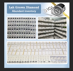 Stars gem 0.5CT 1CT 1.5T 2CT 3CT D VS VVS IGI-zertifizierte Diamanten im Runds chliff - Product Image 3