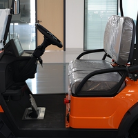 Véhicule de golf électrique en gros d'usine, version batterie lithium, pour patrouille et transport dans les parcs et propriétés