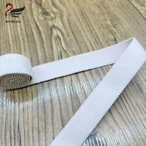 Bande élastique en <span class=keywords><strong>polyamide</strong></span> douce antidérapante de 25 mm avec logo personnalisé, bord festonné picot, pour bretelles de soutien-gorge - Product Image 6
