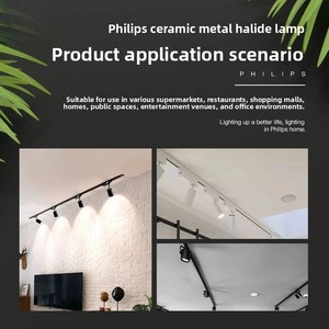 Lampe à halogénures métalliques en céramique <span class=keywords><strong>PHILIPS</strong></span> CDM-R PAR30 70W 830/942 Température de couleur E27 Culot à vis Ampoule 220V Garantie 1 an - Product Image 4