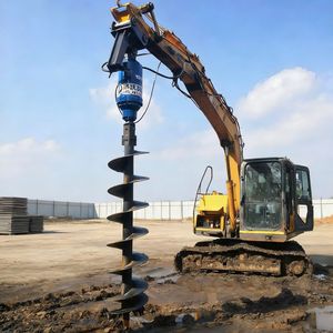 Hydraulische grondboor met hoog koppel voor graafmachine/lader ombouw - Product Image 1