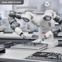 Robot collaboratif à double bras ABB YuMi IRB 14000 pour l'assemblage de précision électronique pour l'automatisation des usines, nouveau modèle