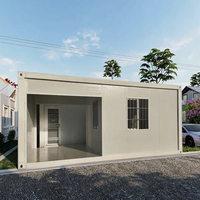 Maison de garage préfabriquée OEM haut de gamme, à un étage, en kit, conteneurisée, pour l'Australie, les États-Unis et l'Inde
