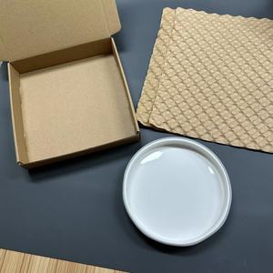 จานแบ่งเซรามิก BPA ฟรีอุปกรณ์บนโต๊ะอาหารสำหรับเด็กวัยหัดเดินชุดรับประทานอาหารซิลิโคนเป็นมิตรกับสิ่งแวดล้อม - Product Image 6