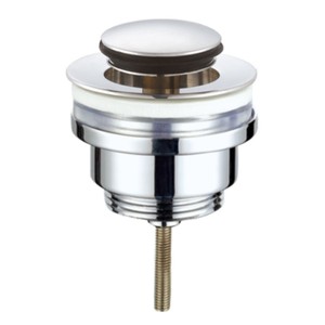 Brass Adjustable <strong>Pop</strong> up Basin <strong>Drain</strong> with <strong>Overflow</strong> - Product Image 2