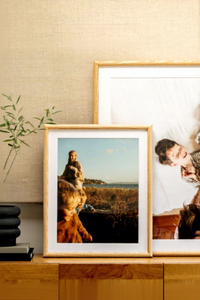 Cadre photo en bois artisanal pour la décoration de la maison – Cadre photo élégant en bois naturel pour photos de famille, souvenirs de mariage, chambre à coucher - Product Image 5