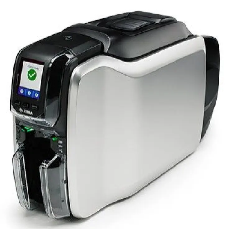 Original Zebra ZC300 Single-sided Double-sided Card Printer PVC Card Printer 300DPI ID Card Printer