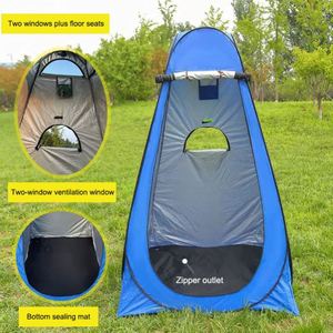 Custom Logo Portable Automatic Pop up <b>Outdoor</b> Changing Clothes <b>Privacy</b> Bathrooms Bath Beach Toilet Shower Room Tent - Product Image 2