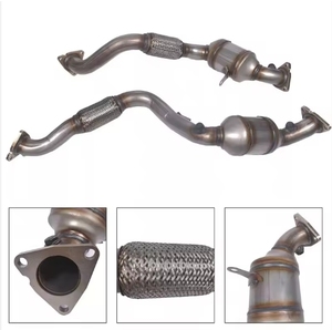 Convertisseur catalytique haute performance Euro4 Euro5 Euro6 400 cellules à montage direct avec substrat céramique pour Audi Q7 3.6L - Product Image 5