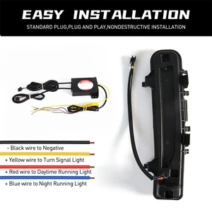 Đèn LED chạy ban ngày DRL TYPY cho Ford EDGE 2010-2014, phụ kiện ô tô tích hợp xi nhan, chống nước, chất liệu ABS, đèn sương mù tự động - Product Image 5