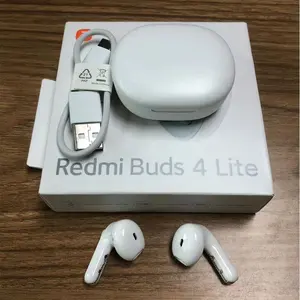 글로벌 Mi Redmi Buds 4 Lite TWS 무선 이어폰 노이즈 캔슬링 인이어 Buds3 Buds4 라이트 이어버드 헤드폰
