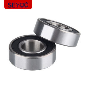 ตลับลูกปืนเม็ดกลมร่องลึก SeYoo ขนาด 15.875X34.925X11 มม. 2RS ปิดผนึกแบบแถวเดียว เหล็กโครเมียมมาตรฐานเมตริก สำหรับเครื่องกวาดหิมะและเครื่องตัดหญ้า - Product Image 1