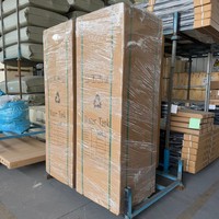 Collecteur solaire plat compact de 1,6 m avec revêtement noir pour systèmes de chauffe-eau solaire, idéal pour l'extérieur, les garages et les hôtels