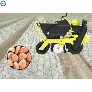 Máquina de plantación de ajo, plantador de ajo montado en Tractor, 10 filas