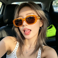 Lunettes de soleil unisexes surdimensionnées 2026 de haute qualité, montures ovales rétro, verres TAC polarisés, logo personnalisé, en acétate, pour la plage, la conduite et les fêtes