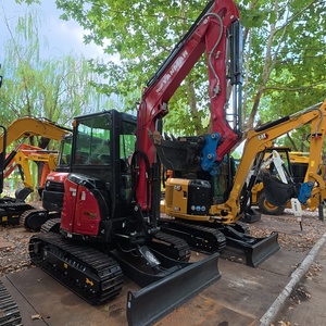 เครื่องยนต์ทรงพลัง รถขุดไฮดรอลิกคุณภาพสูง รถขุดแบคโฮมือสอง Yanmar Vio35 ขนาด 3.5 ตัน - Product Image 3