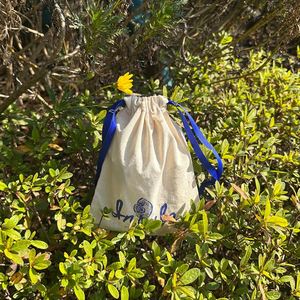 Promotional Reusable Cotton <b>Drawstring</b> <b>Pouch</b> Custom Logo Gift Bag with Natural Color - Product Image 5