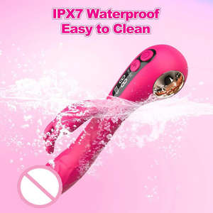 Masajeador Vibrador Potente <span class=keywords><strong>con</strong></span> Certificación CE, Seguro para el Cuerpo, de Silicona, Alimentado por USB, para Mujeres, <span class=keywords><strong>con</strong></span> Control Remoto Inalámbrico y Función de Alivio del Dolor - Product Image 5