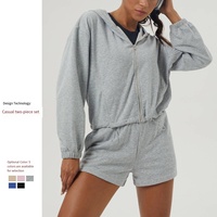 Sweat-shirt de sport unisexe à séchage rapide, respirant et extensible, pour l'entraînement, coupe ample, prêt à l'emploi, collection automne