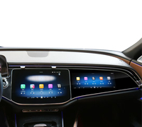 Autoradio Krando pour Mercedes Benz classe E E260 E300 W214 2024 écran de siège copilote Android Carplay Instrument affichage du tableau de bord