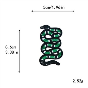 Hot Sale Factory Supply Kunden spezifische Insekten sie Eisen auf Stickerei Pailletten Geflügel Vogel Schmetterling Libelle Biene Patches - Product Image 6