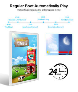 Kapalı 42 43 inç dikey reklamlar dijital tabela ekran reklam ekipmanları için Wifi LCD dokunmatik ekran monitör - Product Image 4