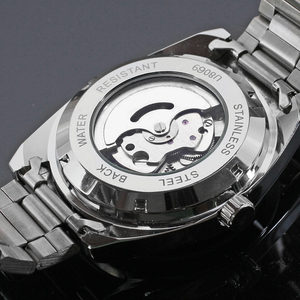 <span class=keywords><strong>Montre</strong></span>-bracelet <span class=keywords><strong>automatique</strong></span> pour hommes d'affaires T-winner, bracelet en acier inoxydable, date, vente en gros d'usine en Chine - Product Image 6