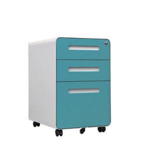 تصميم حديث قاعدة متحركة 3 أدراج ارتفاع قابل للتعديل متينة للاستخدام في غرف النوم في المكاتب والمدارس - Product Image 2