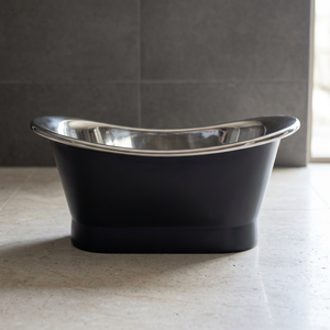 Bañera Ovalada de Cobre Independiente para Adultos, de Lujo, Ecológica, sin Tapa, Artesanía India para el Hogar - Product Image 3