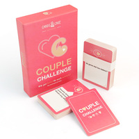 Cartes de jeu de conversation personnalisées en papier écologique avec boîte à couvercle, vente en gros, du fabricant – Jeu de cartes personnalisé
