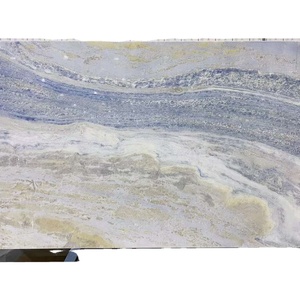 Carreaux de marbre bleu cristal translucide, carreaux de marbre <span class=keywords><strong>ciel</strong></span> bleu rétro-éclairé, décoration de fond mural - Product Image 1