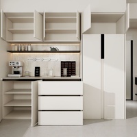 Meubles de cuisine et buffets modernes et minimalistes sur mesure pour la personnalisation complète de la maison, hôtel et villa