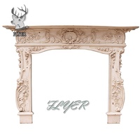 Classique Antique Naturel Statue Main Sculpture Marbre Cheminée Mantel