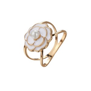 Hebilla para Bufanda Estilo Hong Kong Retro con Diseño de Flor de Camelia en Aleación, Accesorio de Ropa Invierno 2023 - Product Image 5