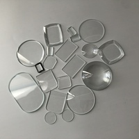 Verre trempé blanc flotté plat 1mm 2mm 3mm