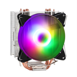 Enfriador Universal para CPU de Placa Base, Cuatro Tubos de Calor, Ventilador Silencioso de 12 cm, 1150/1700, 12.ª Generación, Unión de Cobre y Aluminio, Control Inteligente de Temperatura - Product Image 1