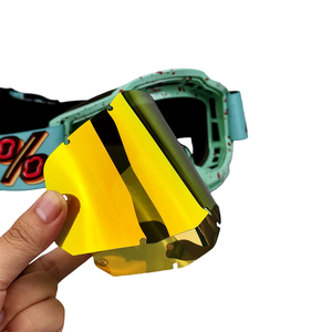 <span class=keywords><strong>Lunettes</strong></span> de <span class=keywords><strong>moto</strong></span> en gros, <span class=keywords><strong>lunettes</strong></span> de motocross, <span class=keywords><strong>lunettes</strong></span> de cyclisme et de ski, monture PC coupe-vent, verres photochromiques UV400, légères, demi-masque - Product Image 5