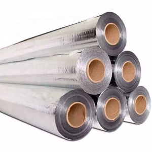 Sợi Thủy Tinh Cách Nhiệt Rolls Mái Sarking Radiant Barrier Cao Phản Quang Nhôm Lá Dệt Vải Phản Quang Lá - Product Image 4